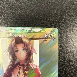 Aerith Gainsborough (Borderless) (Surge Foil) Final Fantasy Foil NM JY - Image 3