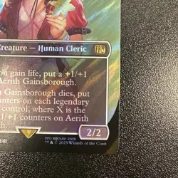 Aerith Gainsborough (Borderless) (Surge Foil) Final Fantasy Foil NM JY - Image 4