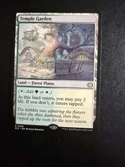 Temple Garden - Lorwyn Eclipsed - MtG- NM - In Hand - Image 1