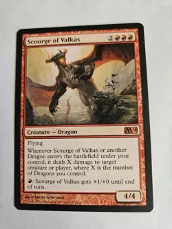 Scourge of Valkas Core Set 2014 (M14) Regular - Image 1