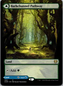 Barkchannel Pathway (Borderless) R Kaldheim 290 NM Normal - Image 1