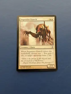 MTG Inquisitor Exarch: New Phyrexia FOIL #12 - NM - Image 1