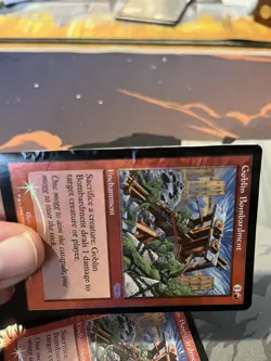 1 FOIL Goblin Bombardment | MtG Magic FNM Promos 2 available HP - Image 4