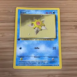 Pokemon TCG Stari(Staryu) 65/102 1st Edition Base Set 1999- NM - Image 1