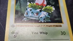 Pokemon Ivysaur 60 HP Uncommon 1st Edition Base Set Shadowless 30/102 Wizards - Image 2