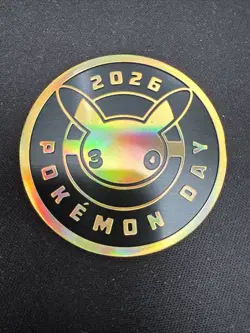 Pikachu 2026 Pokemon Day 30th Coin - Image 1