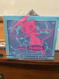 Fusion Strike Pokemon Center Sword and Shield Elite Trainer Box PC ETB Sealed - Image 1