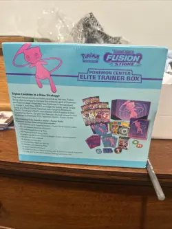 Fusion Strike Pokemon Center Sword and Shield Elite Trainer Box PC ETB Sealed - Image 3