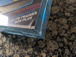 Crown Zenith Pokemon Center Elite Trainer Box Plus ETB - small rips in plastic - Image 2