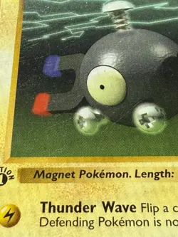 1st Edition Magnemite - Pokemon Base - 53/102 - (Excellent) - Image 2