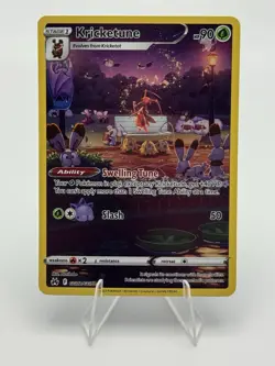 Kricketune GG02/GG70 Crown Zenith: Galarian Gallery Holo Pokemon TCG - NM - Image 1
