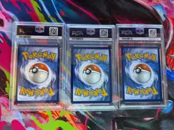 2023 Pokemon Squirtle Wartortle Blastoise ex PSA 9 Illustration Rare Trio 151 - Image 5