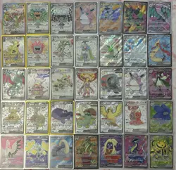 Pokemon TCG - Full Art Pokemon Lot of 123 Cards - All NM and Pack Fresh - Image 2