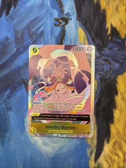 Jewelry Bonney OP13-108: Egghead/Bonney Pirates Special Holo, Rush, 10000 Power - Image 1