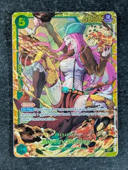 2025 One Piece JEWELRY BONNEY #OP12-118 Legacy of the Master Secret Rare ENG (A) - Image 1