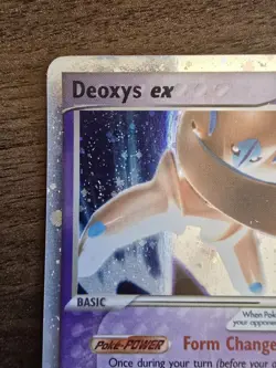 Pokemon TCG Deoxys EX Defense Form Holo Card 99/107 Moderately Played - Image 3