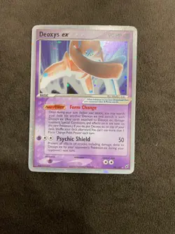 Deoxys ex (Defense Forme) 99/107 Deoxys Holo UR Pokemon TCG LP - Image 1