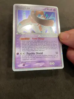 Deoxys ex (Defense Forme) 99/107 Deoxys Holo UR Pokemon TCG LP - Image 5