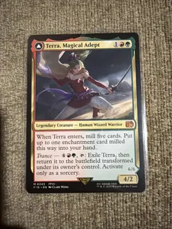 Terra Magical Adept Final Fantasy Magic the Gathering Regular Card NM Condition - Image 1