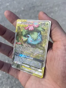 Pokemon Venusaur & Snivy GX SM229 Holo Tag Team Promo Card - Image 4