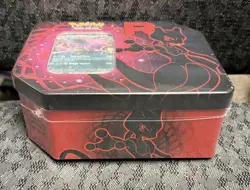 Pokemon TCG: FACTORY ERROR Team Rocket TIn (Mewtwo Tin & Nidoking Card) - Image 2