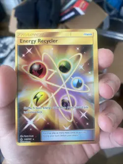 Energy Recycler 143/131 Forbidden Light GOLD Secret Rare Pokemon Card NM/MINT - Image 1