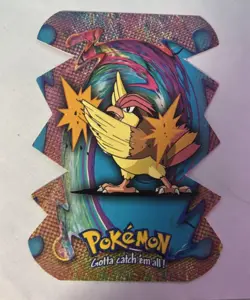 Pidgeotto EV11 Die Cut Card - Pokemon Topps Series 2 - Image 1