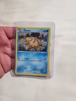 LP Staryu 4/12 McDonalds 2015 Promos Holo Rare Pokemon Card LP - Image 1