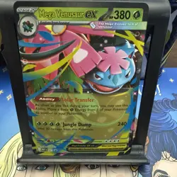Mega Venusaur Ex Holo Mega Evolution Black Star Promo 013 Pokemon Card TCG Game - Image 1