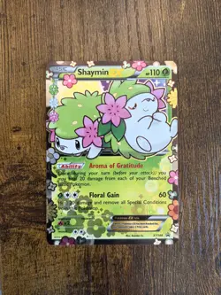 Pokemon Shaymin EX Holo Black Star Promo XY148 2015 Card NM - Image 1