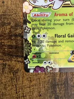 Pokemon Shaymin EX Holo Black Star Promo XY148 2015 Card NM - Image 4