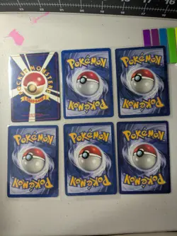 Lot of 6 Vintage Pokemon Cards From 1990s, And 2+ 2020s Pokemon Cards - Image 2
