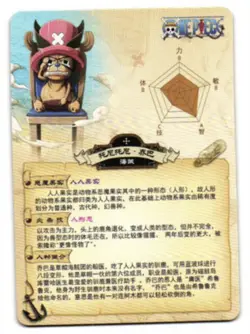 One Piece Doujin R Card Wanted TONY TONY CHOPPER Anime - Image 2