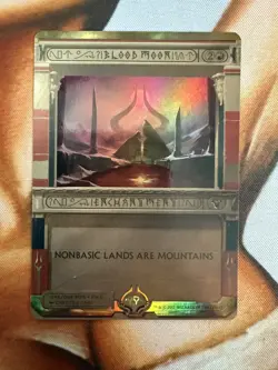 FOIL BLOOD MOON Masterpiece Series: Amonkhet Invocations Magic MTG MINT CARD - Image 2