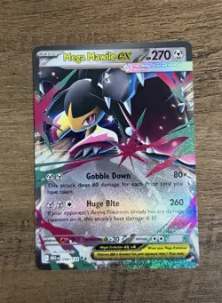 Pokemon TCG Mega Mawile ex - 094/132 - Mega Evolution Double Rare - NM Card - Image 1