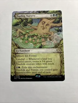Sapling Nursery (Showcase) - Lorwyn Eclipsed MTG Plus Bonus Card!!! - Image 1