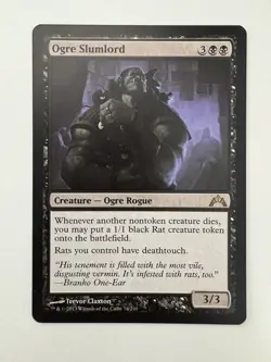 Ogre Slumlord MTG Magic the Gathering Card NM Near Mint GTC - Image 1