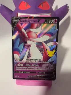 Dark Sylveon v SWSH134 Gem Mint 2021 25th Anniversary Celebrations Promo Card - Image 1