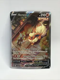 Flareon V SWSH179 SWSH: Sword & Shield Promo Cards Holo - Image 1