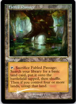 Fabled Passage (Retro Frame) (Foil) WPN & Gateway Promos, 1 NM - Image 1