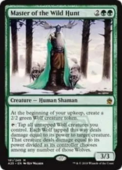 1 x Master of the Wild Hunt - Masters 25 - Light Play - MTG - Image 1