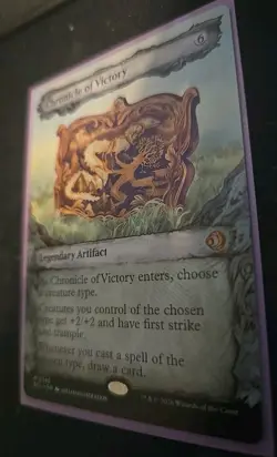 x1x Chronicle of Victory (Showcase) Lorwyn Eclipsed Mtg Magic The Gathering - Image 3