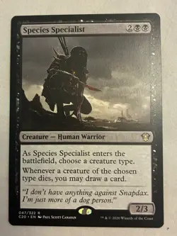 MTG Species Specialist x1 - Commander 2020 - Image 1
