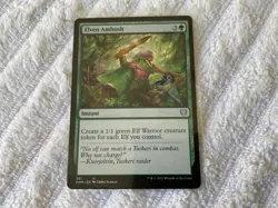 Magic the Gathering MTG 1x Elven Ambush Kaldheim NM - Image 1
