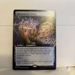 Mirrormind Crown (Extended Art) R Lorwyn Eclipsed 381 NM - Image 1