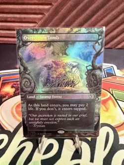 Overgrown Tomb (Borderless) Lorwyn Eclipsed Foil - Image 1