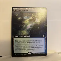 Sodden Verdure (Extended Art) Commander: Lorwyn Eclipsed Regular - Image 1