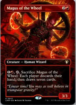 Commander Masters #643 Magus of the Wheel (Borderless) - Image 1