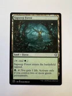 Sapseep Forest - MTG Commander 2021 - NM - Image 1