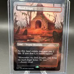Blood Crypt (Borderless) Lorwyn Eclipsed Regular - Image 1
